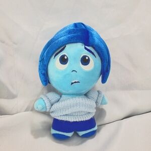 Funko Disney Inside Out Sadness Blue Girl Plush Doll 8 Inch No Glasses 2015